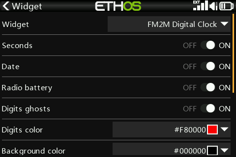 Custom appearance