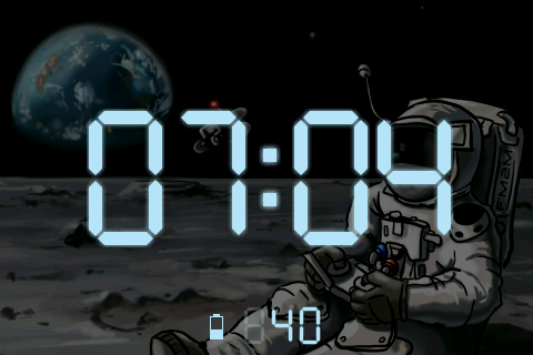 Full-screen D-Clock view 3