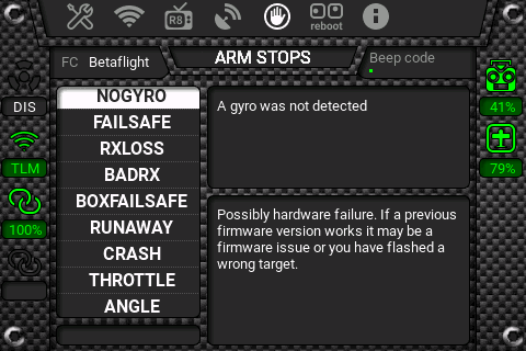 FC Arm Stops